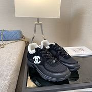 Chanel Low Top Trainer Black White - G38299 Y55720 K3845 - 2