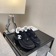 Chanel Low Top Trainer Black White - G38299 Y55720 K3845 - 3