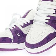 Louis Vuitton LV Trainer Purple - 1AANHN - 5