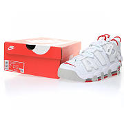 Nike Air More Uptempo White Red Grey - DX8695-100 - 2