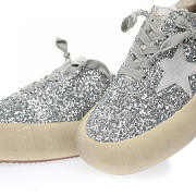 Golden Goose Space Star silver glitter - GWF00346.F002998.70136 - 5