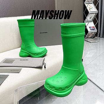 Balenciaga x Crocs Boot Bright Green