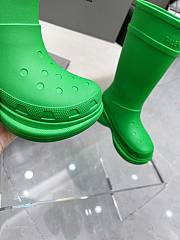 Balenciaga x Crocs Boot Bright Green - 2