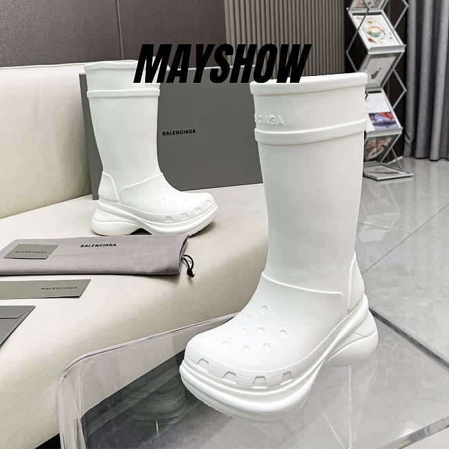 	 Balenciaga x Crocs Boot White - 677388W1S8E9000 - 1