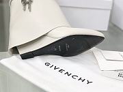 	 Givenchy Shark Lock White Beige Ankle Boots - 3