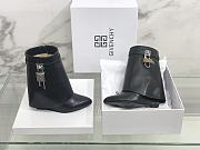 	 Givenchy Shark Lock Black Ankle Boots - 5