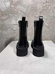 Balenciaga Tractor 20mm Zip Up Boot Black - 615679WA8E91000 - 3