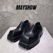 Balenciaga Trooper Derby in Black - 678410WB9201000 - 1