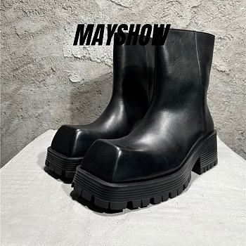 Balenciaga Trooper Boot in Black - 678414WB9201000