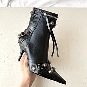 Balenciaga Cagole 90mm Bootie in Black - 694379WAD4E1081 - 2