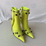 	 Balenciaga Cagole 90mm Bootie in Yellow  - 2