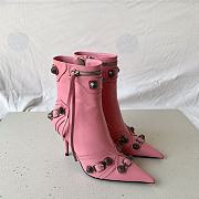 	 Balenciaga Cagole 90mm Bootie in Pink - 2