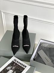 Balenciaga Knife 2.0 80mm Bootie in Black - 671122W2CW11090 - 4