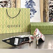 Gucci x Balenciaga The Hacker Project Knife pump Flora Print - 676558 UL300 8446 - 5