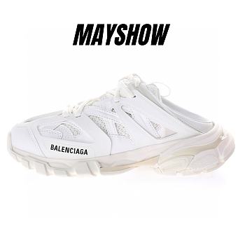 Balenciaga Track Mule White - 653814W3CP39000