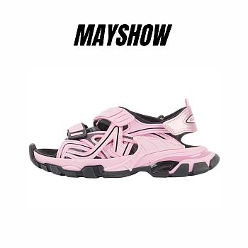 Balenciaga Track Sandal Neon Pink - 617543W2FH15010