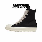 Rick Owens DRKSHDW Mega Lace High Black - DU01B7800 DMW1 911 - 1