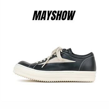 Rick Owens Edfu Vintage Low Black Milk - RP01C5888LPOLVS 911 / RU02B2897LPOLVS-9081