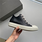 Rick Owens Fogachine Megalace Low Black Milk - 4