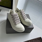 Rick Owens Fogachine Megalace Low Cream White - 2