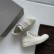 Rick Owens Fogachine Megalace Low Cream White - 3