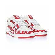 Louis Vuitton LV x Yayoi Kusama Sneaker Red - 1AB8J1 - 3