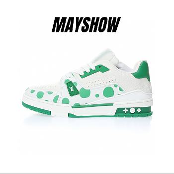 Louis Vuitton LV x Yayoi Kusama Sneaker Green - 1AB8KP