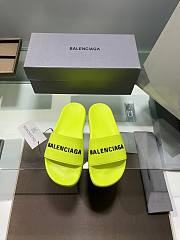 Balenciaga Pool Slide Lime - 565826 W1S803501 - 2