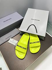 Balenciaga Pool Slide Lime - 565826 W1S803501 - 3