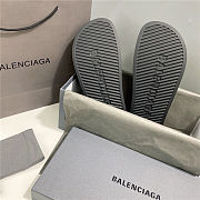 Balenciaga Pool Slides 3D BB Glow Logo - 656395W1S851090 / 656395W1S861073 - 2