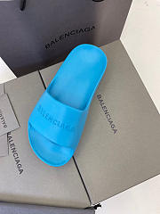 Balenciaga Chunky Slide Blue - 654315W1S894000 - 4