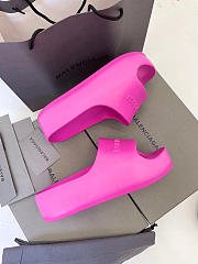 Balenciaga Chunky Slide Fluo Pink - 654315W1S895000 - 3