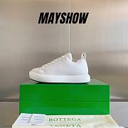 Bottega Veneta Optic White Parakeet Pillow Sneaker - 716198V2CS09185 - 1