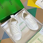 Bottega Veneta Optic White Parakeet Pillow Sneaker - 716198V2CS09185 - 2