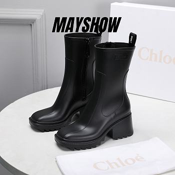 Chloe Black Betty Rain Boot - CHC22A239Z2001