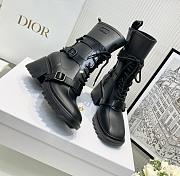 Chloe Black Harnessed Betty Rain Boot - CHC21A491G8001 - 4