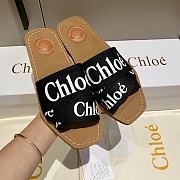 Chloe Black Woody Flat Mule - CHC22U188Z3001 - 4