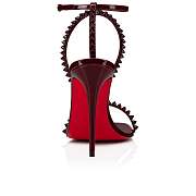 Christian Louboutin So Me 100 Patent Red Sandals - 3220013R592 - 4