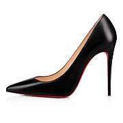 Christian Louboutin Kate 100 Black Nappa Pumps - 3191410BK01 - 3