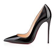 Christian Louboutin So Kate 120 Black Patent Pumps - 3130694BK01 - 4