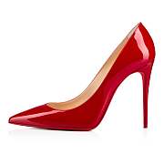 Christian Louboutin Kate 100 Red Patent Pumps - 3191411R251 - 4