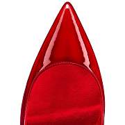 Christian Louboutin Kate 100 Red Mirror Patent Pumps - 3210399R492 - 4