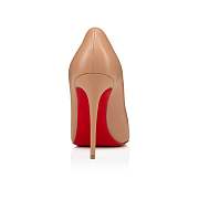 Christian Louboutin Kate 100 Nude Nappa Pumps - 3190048PK1A - 2