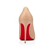 Christian Louboutin Kate 100 Nude 1 Nappa Pumps - 1210663N247 - 2