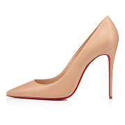 Christian Louboutin Kate 100 Nude 1 Nappa Pumps - 1210663N247 - 5