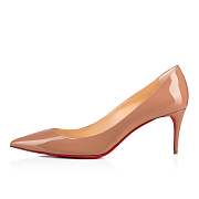 Christian Louboutin Kate 70 Nude Patent Pumps - 3191451PK1A - 3