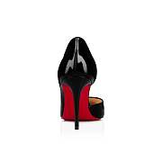 Christian Louboutin Iriza 85 Black Patent Pumps - 3210565BK01 - 3