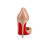 Christian Louboutin Iriza 100 Nude Patent Pumps - 3130524PK1A - 3