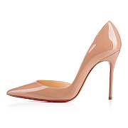 Christian Louboutin Iriza 100 Nude Patent Pumps - 3130524PK1A - 4