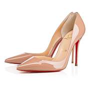 Christian Louboutin Iriza 100 Nude Patent Pumps - 3130524PK1A - 5